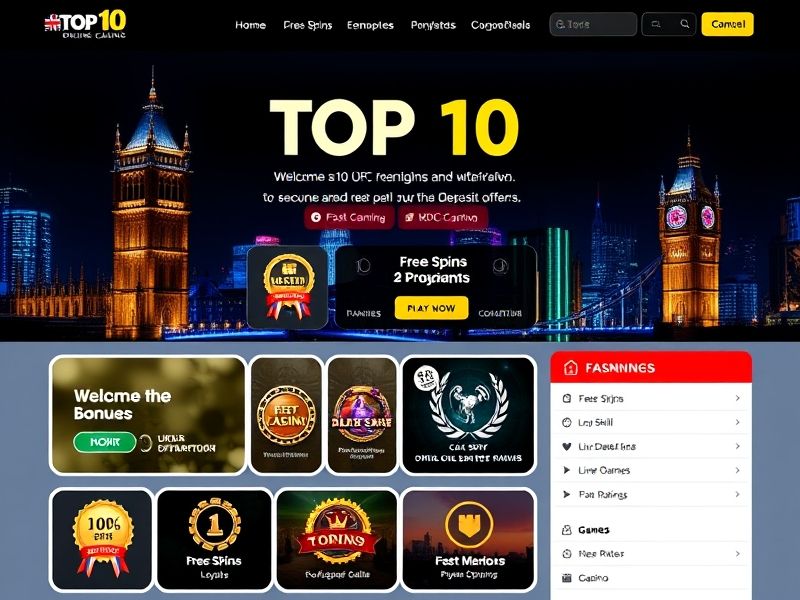 Discover the top 10 online casinos in the UK for 2024, featuring expert reviews, bonuses, game variety, and secure payment options tailored for British players.
